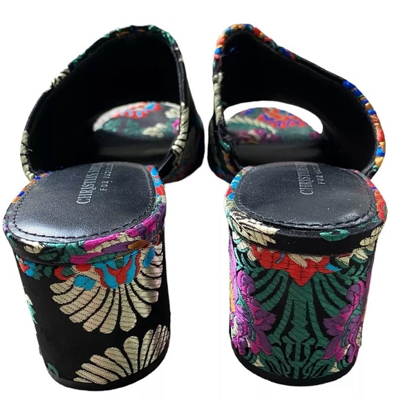 Christian Siriano Slip On Shoes Pumps Sz 9.5 EU 40 Multicolor
Floral Open Toe - Picture 2 of 7